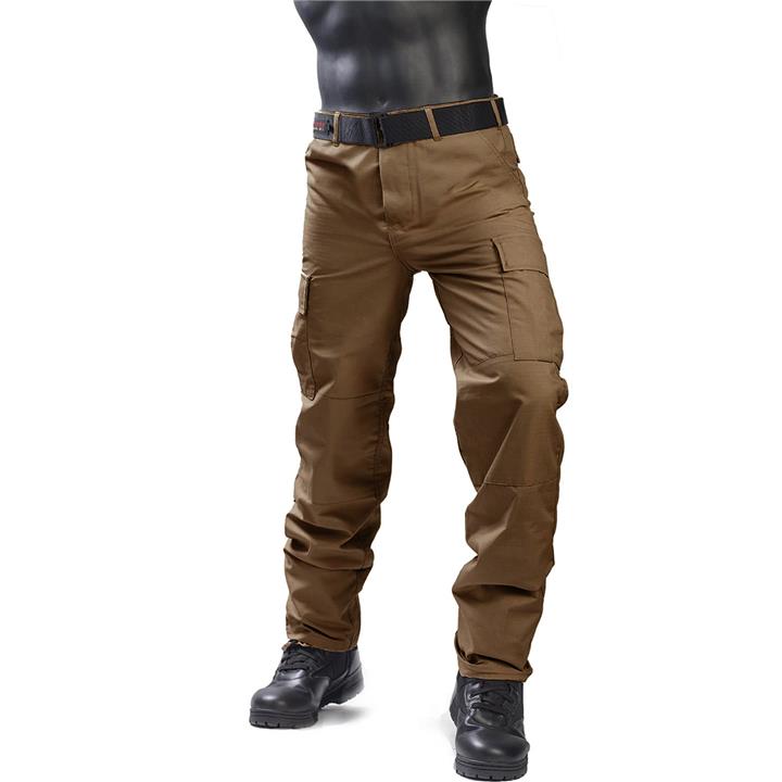 Παντελόνι επιχειρησιακό ριπ-στοπ Καφέ Coyote
