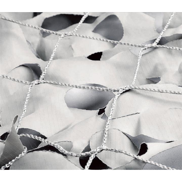 Δίχτυα Ενισχυμένης Σκίασης με αρτάνι διαστάσεις 6 x 6 Χιονιού (Λευκό)