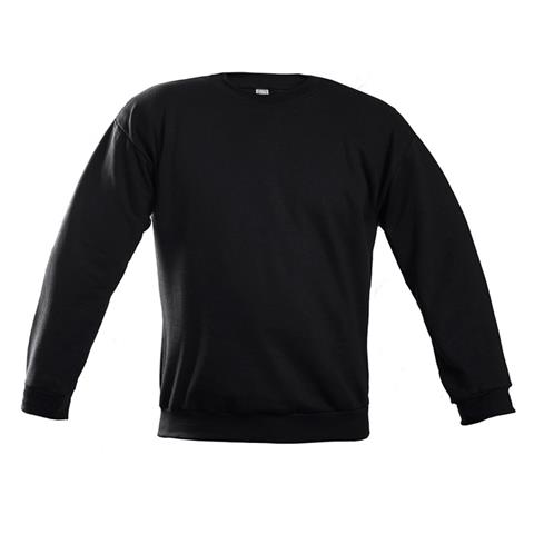 Φούτερ με λάστιχο επιχειρησιακό. Βαμβακερό 100% Μαύρο