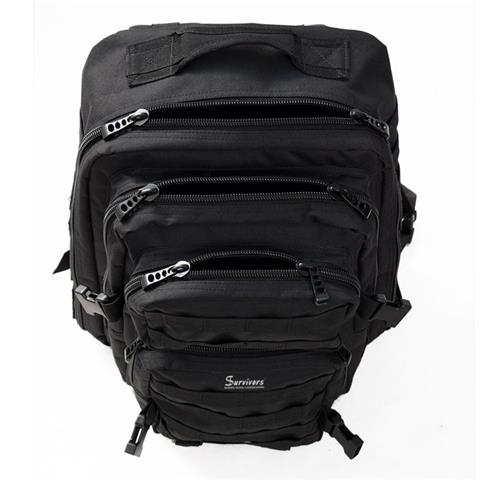 Σακίδιο πλάτης μεσαιο 30/40 lt Survivors Μαύρο